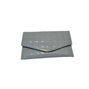 Elegant Blue Quilted Chain Bag